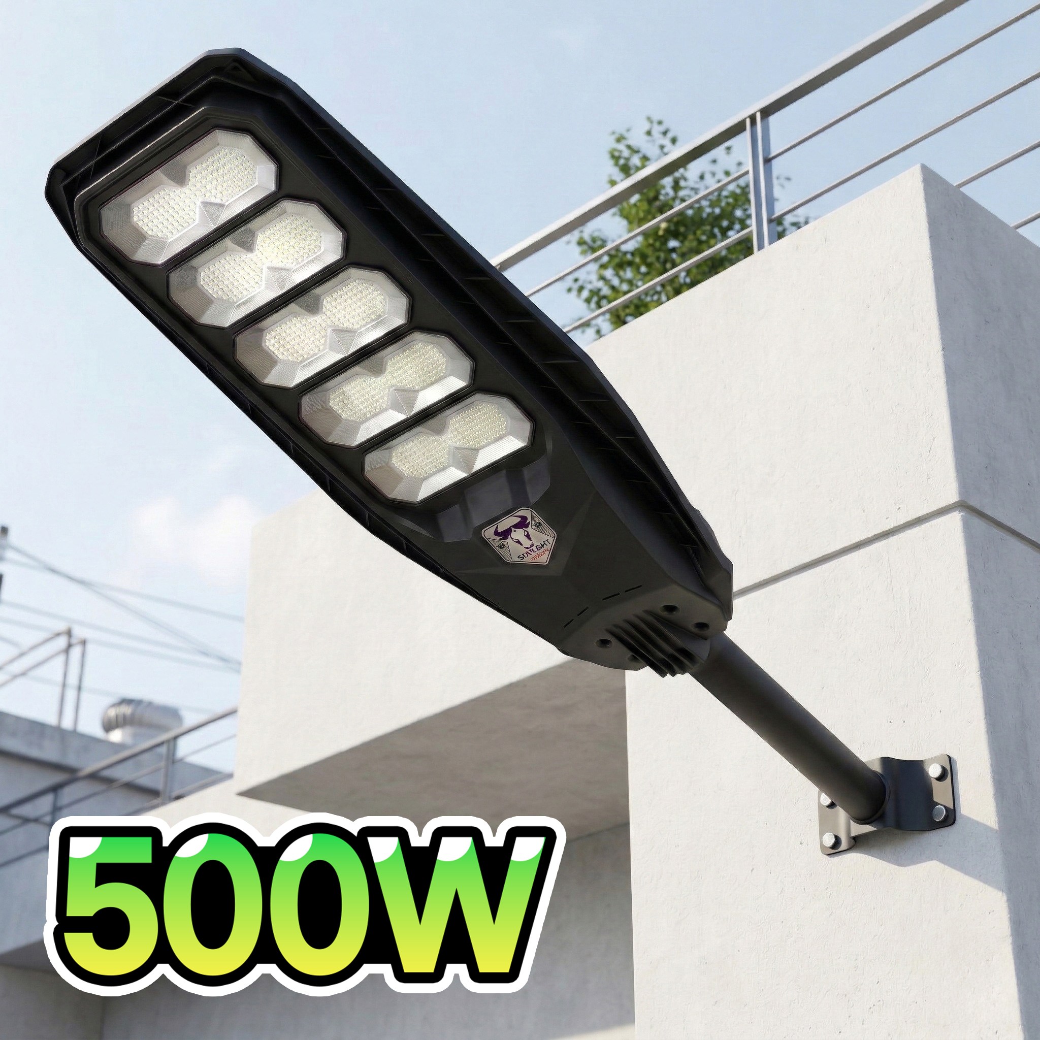 나눔조명 태양열 일체형 가로등 헤드 LED 태양광 센서 조명 벽부등 전원주택 마당 조명등 93,500원