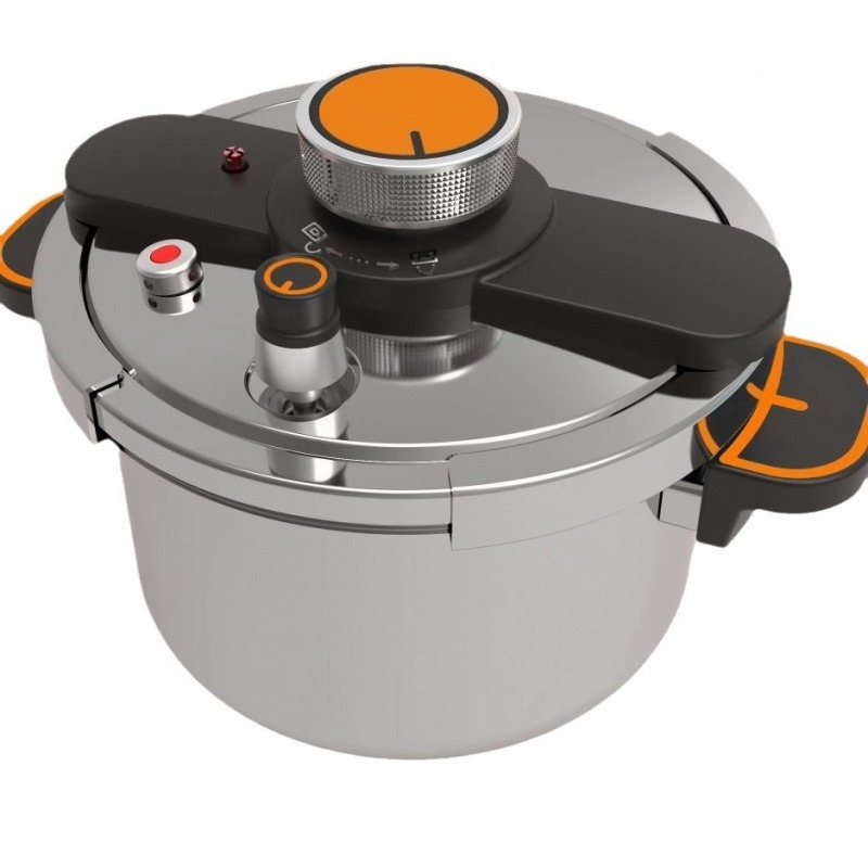 귀월미 스테인리스 압력솥 고압냄비 인덕션 가스레인지 겸용, 1개, 은색, 6L 96,000원