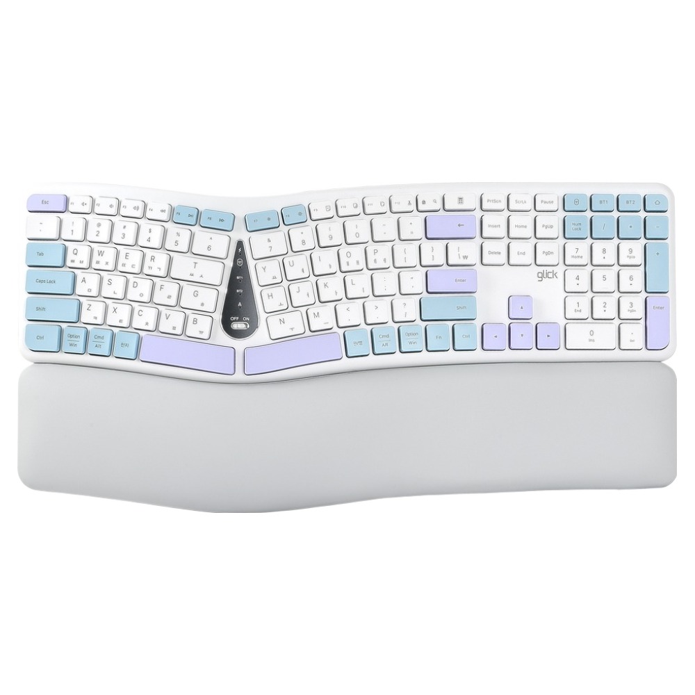 지클릭커 오피스프로 멤브레인 무선 인체공학 키보드 49,690원