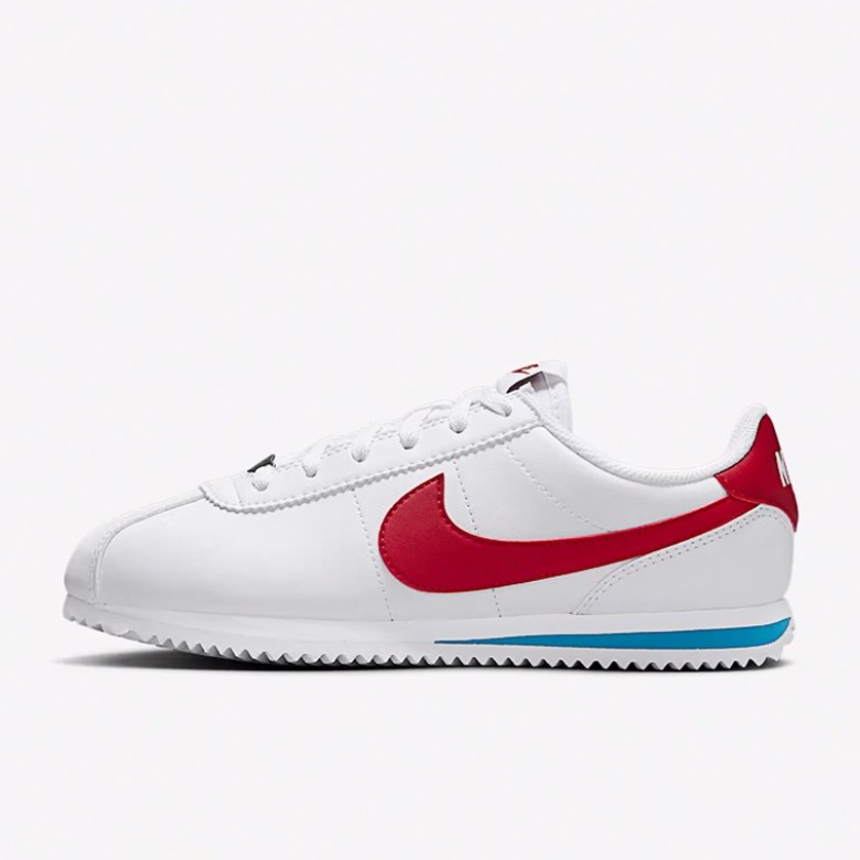 [나이키] 코르테즈 GS 화이트/바시티 블루/바시티 레드 운동화 (+양말) 62,800원