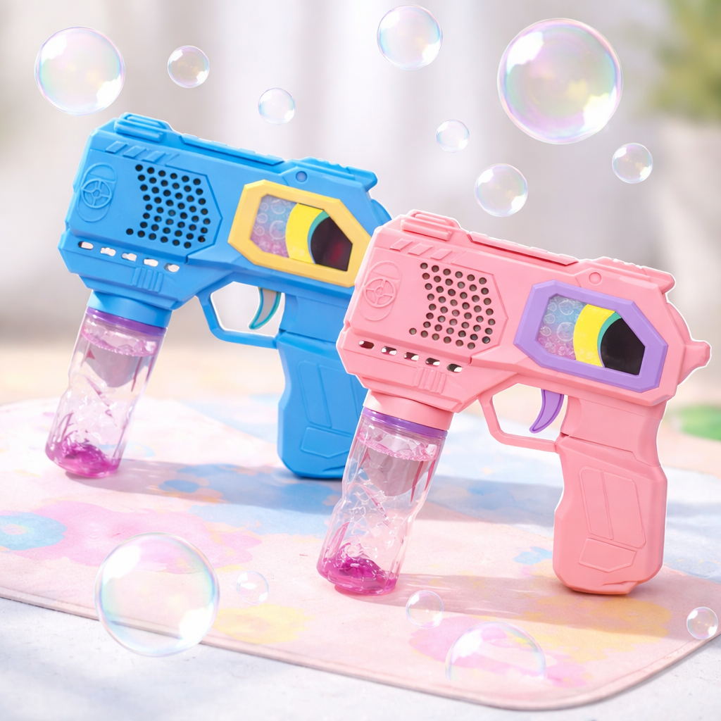 LED 자동 버블건 10홀 허리케인 비눗방울총   야외 놀이 장난감 단체 답례품 대량 주문 10,320원