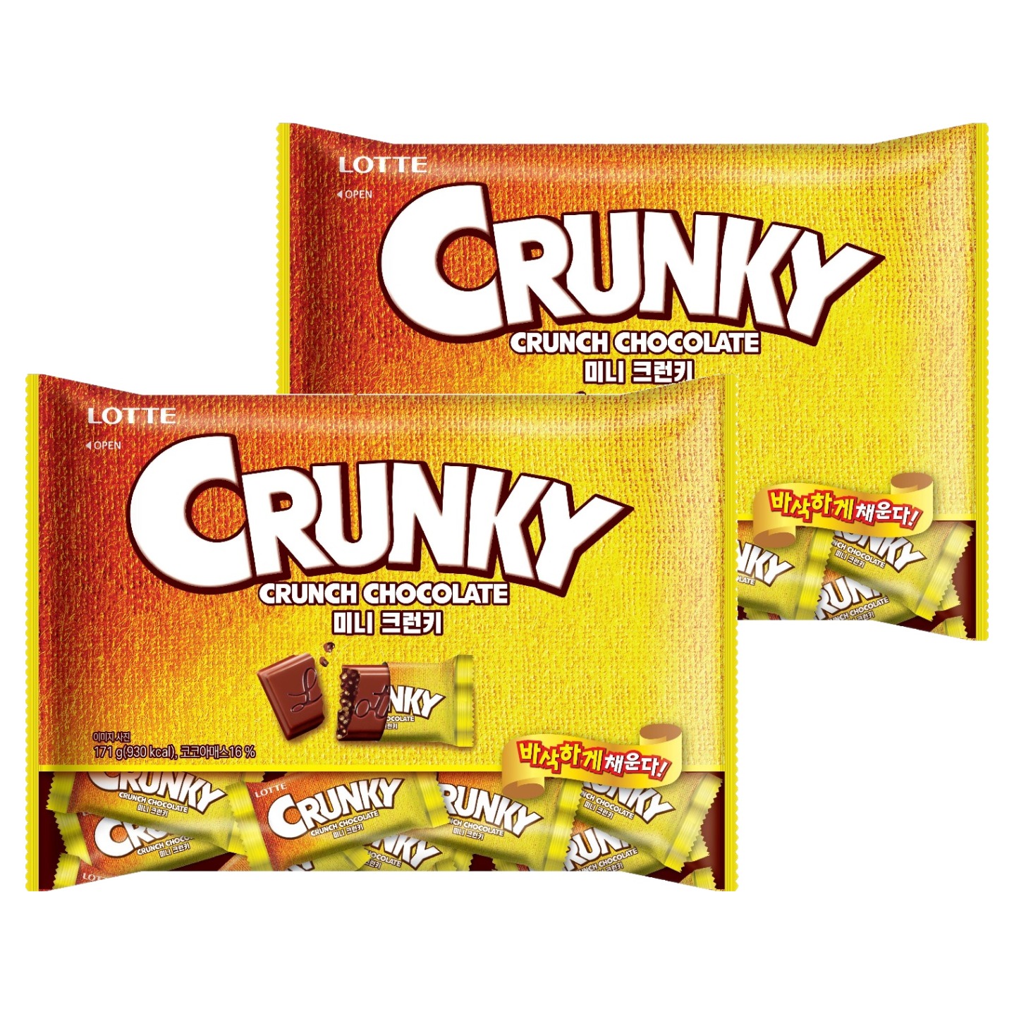 롯데웰푸드 미니 크런키 9,750원