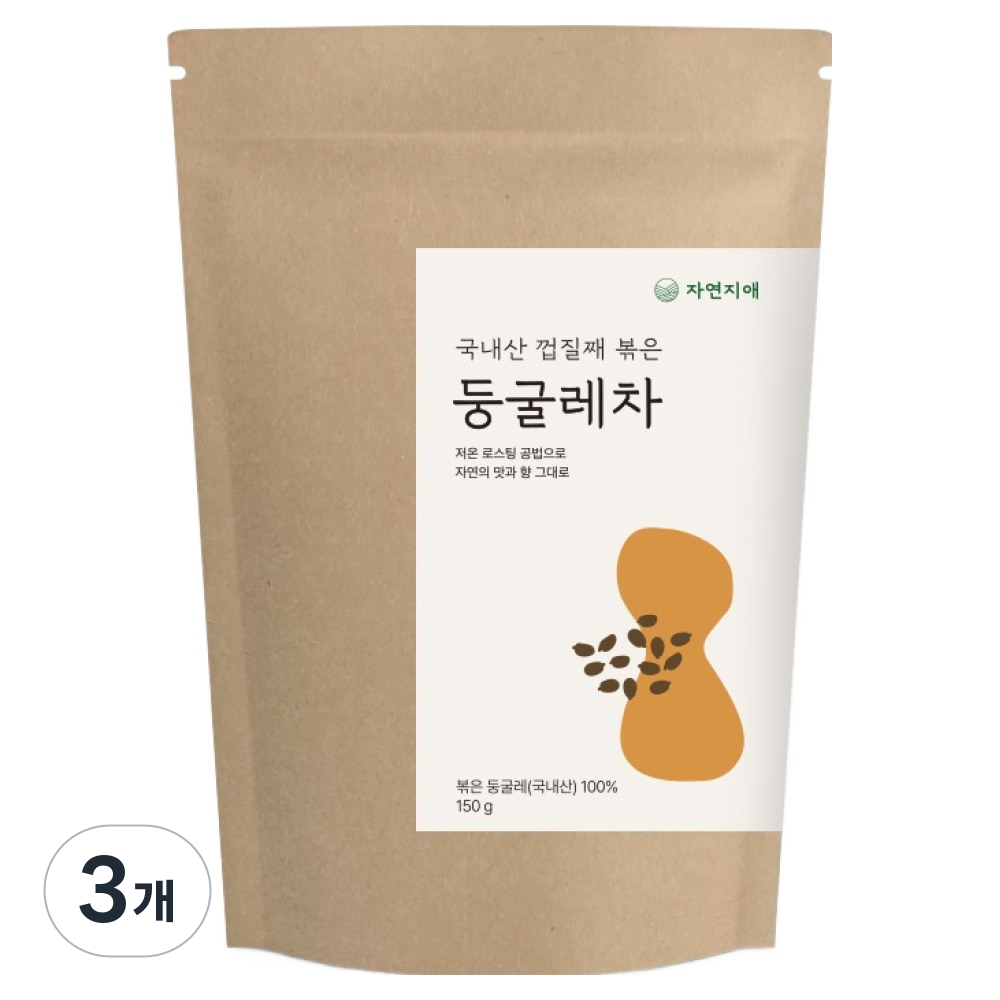 자연지애 국내산 볶은 둥굴레차, 150g, 3개, 1개입 19,650원