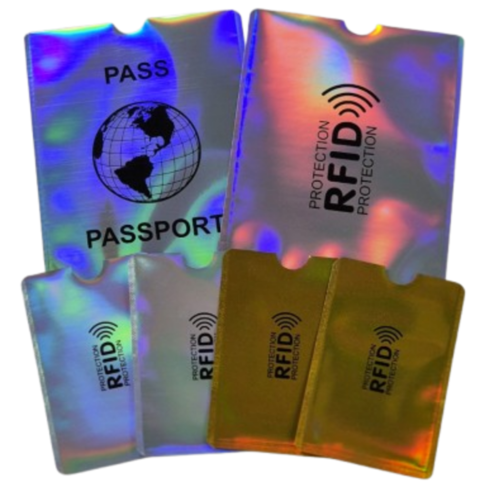 컬러플트립 해킹방지 여권슬리브 카드슬리브 6종 8종세트 여권케이스 4,900원