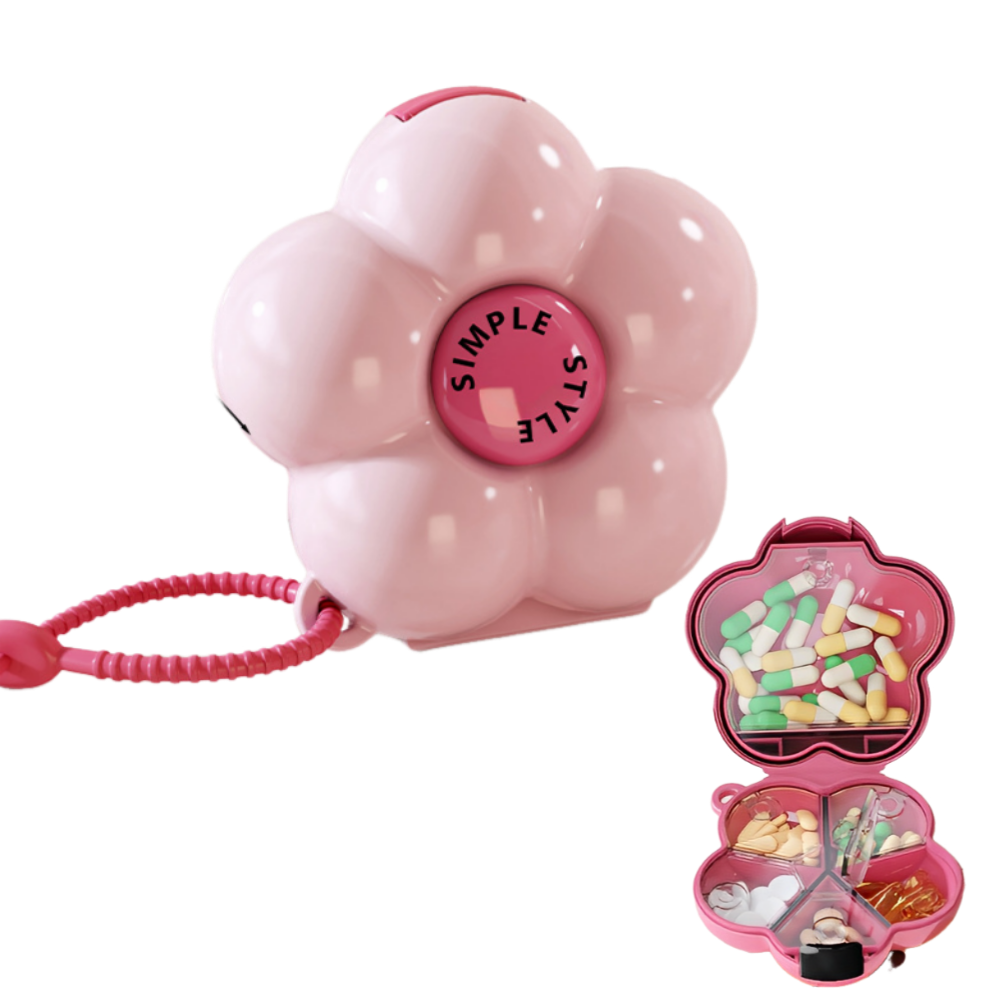 킵틸 스트랩 약통 플라워 휴대용 알약 케이스 5,990원