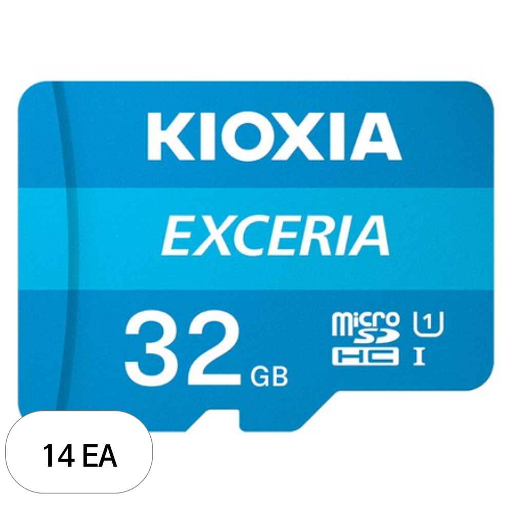 키오시아 EXCERIA 마이크로 메모리 카드 홈캠 블랙박스 CCTV SD LMEX1L032GG4 296,540원