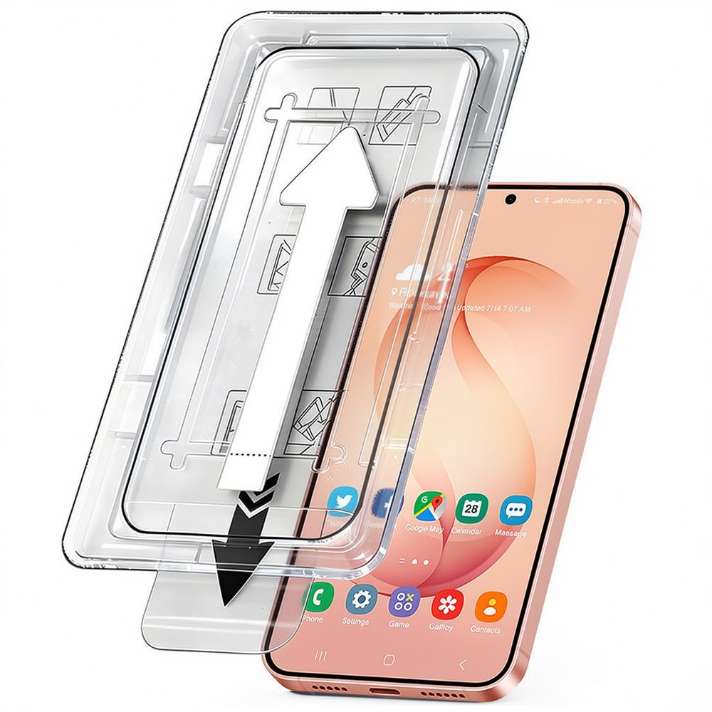 모빌앤조이 가이드 커버 투명 강화유리 액정보호필름 2p 세트 7,500원