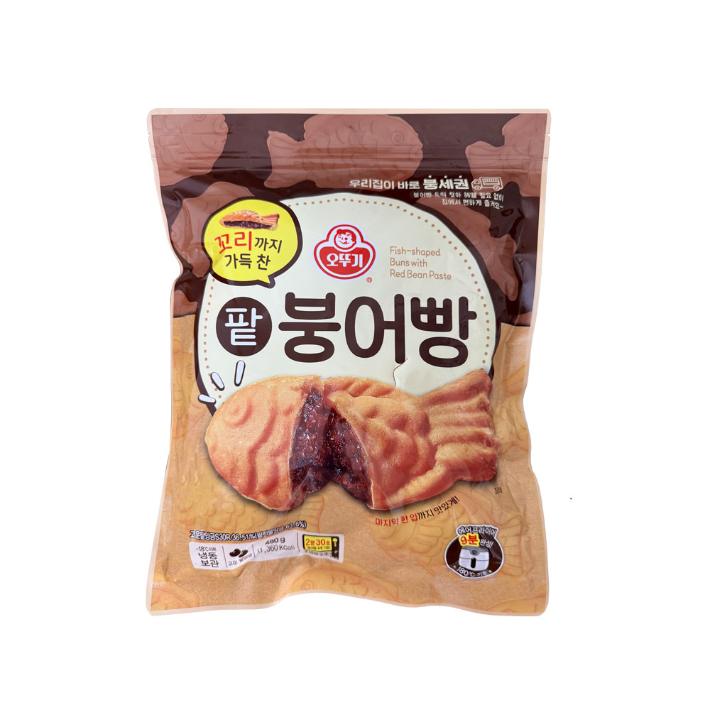 [오뚜기] 꼬리까지 가득 찬 팥붕어빵 480g 52,800원