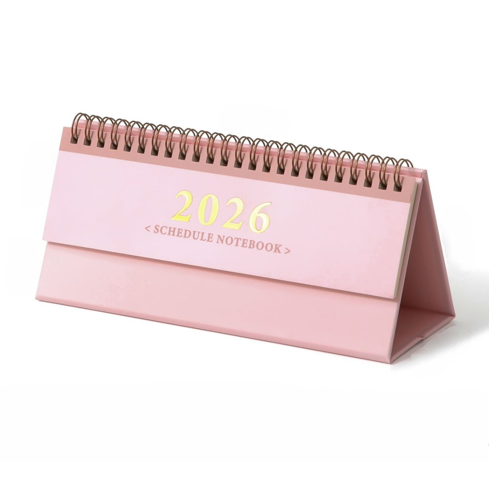 일상채움 2026년 탁상용 미니 달력, 핑크, 1개 5,000원