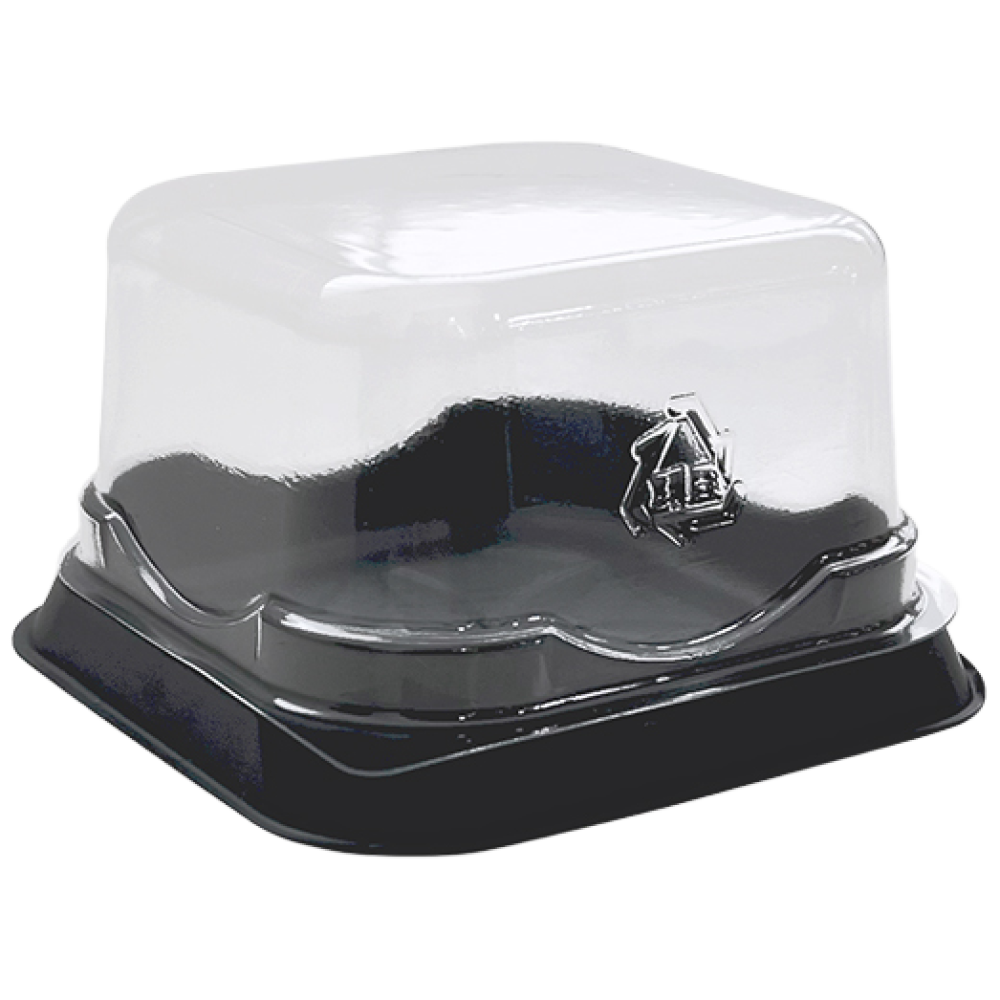 엠엔피 조각케이크 케이스 사각 투명 디저트 포장용기 양갱 마카롱 두쫀쿠 검정 120개, 120개, 검정 27,000원