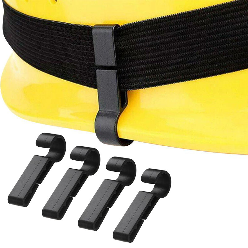 피츠코 안전모클립 보안경클립 헤드랜턴클립 블랙 490원