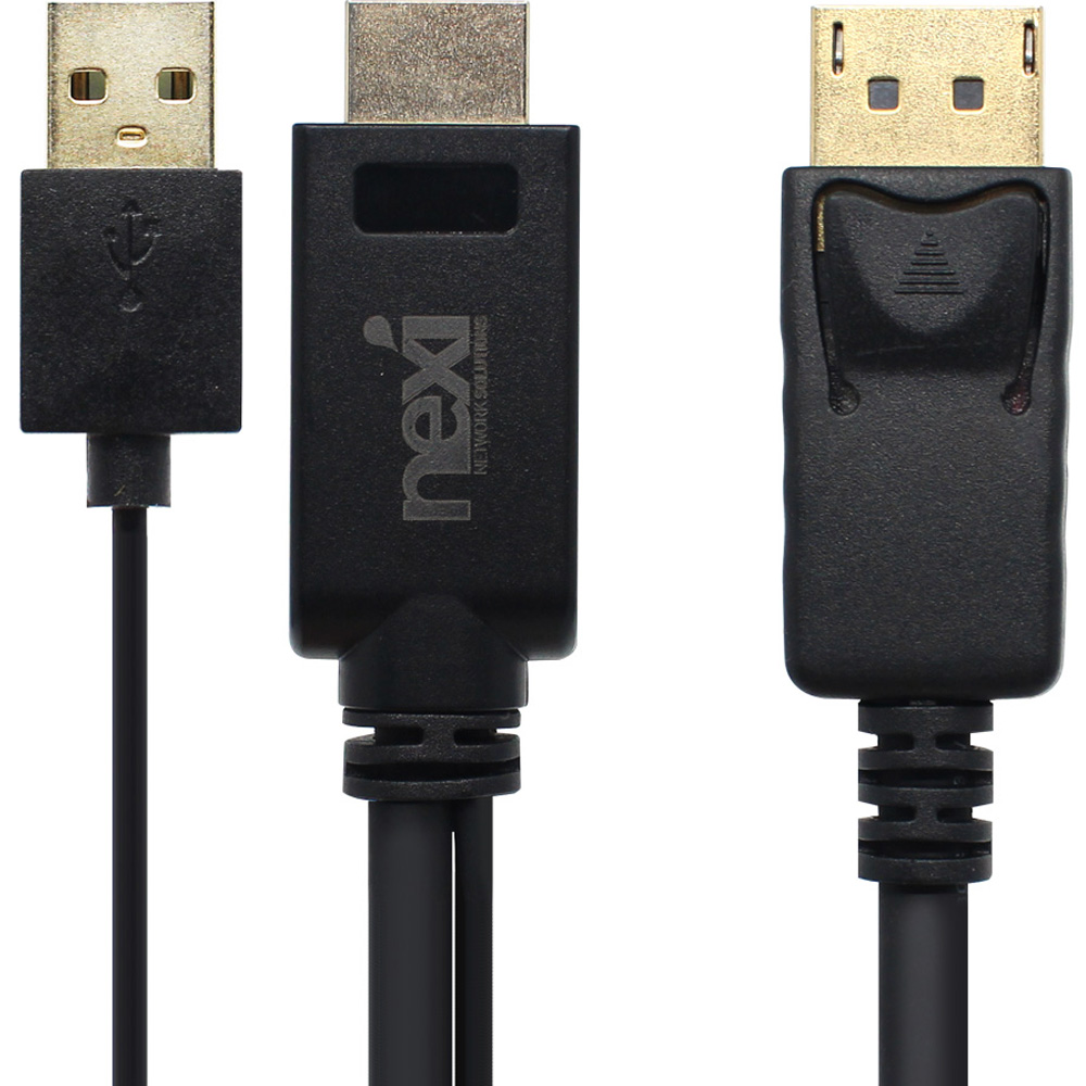 넥시 HDMI to DP1.2 변환 4K 케이블 1.5m, NX898 NX-HDDP015 25,200원