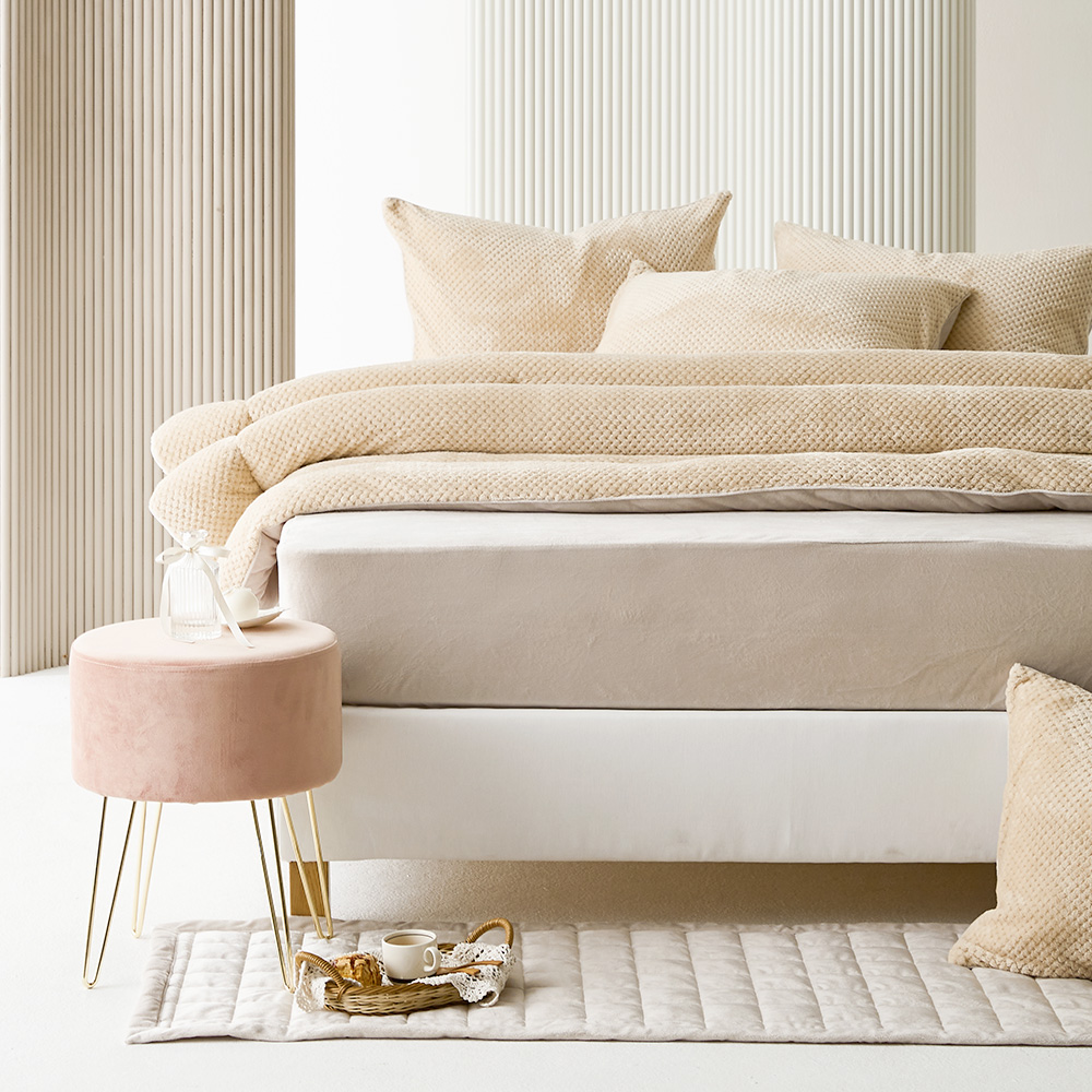 라뽐므 코지 와플 극세사 자가발열 차렵이불 61,970원