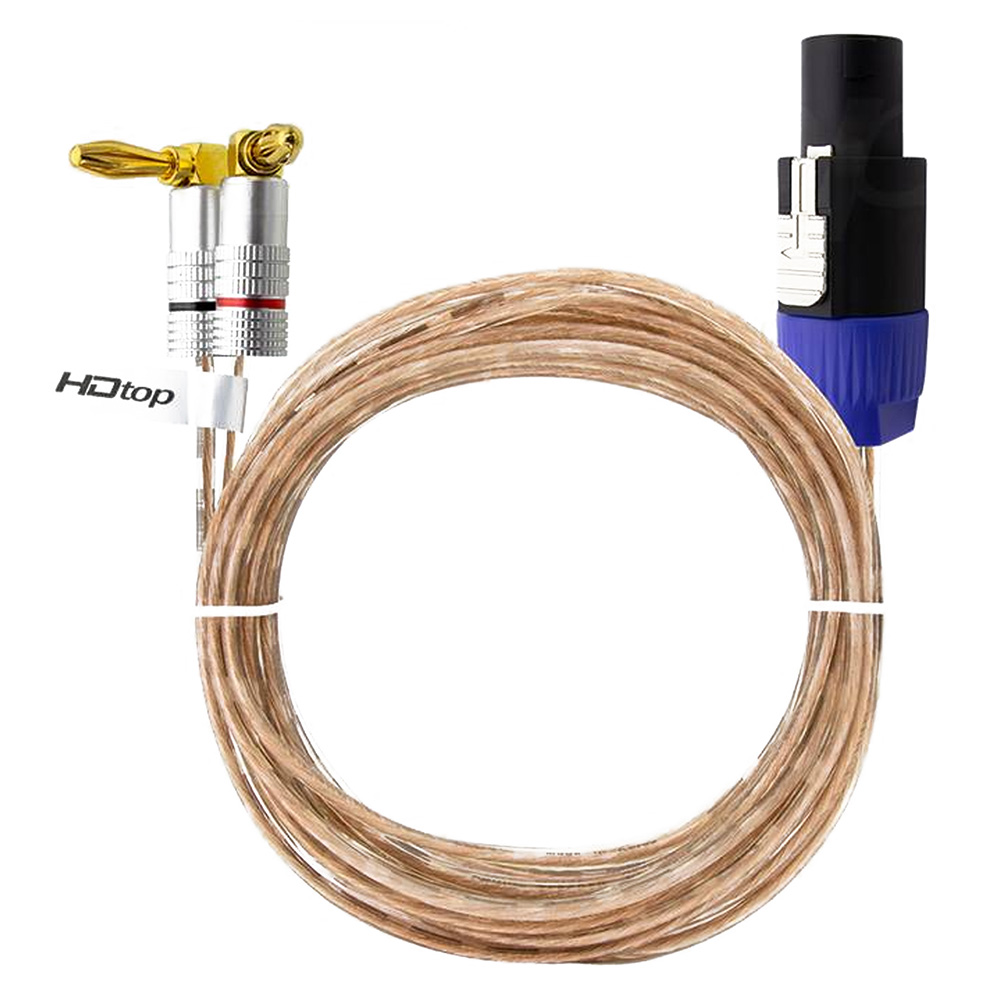 에이치디탑 국산 스피콘 TO 꺾임 바나나 GGUK 30C 스피커 케이블 40,300원