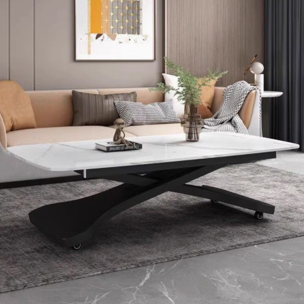 쇼넷 접이식 리프트업 테이블 이동식 식탁 탁자 높이조절 높낮이 270,000원