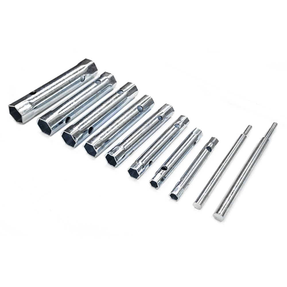 관형 더블 엔드 육각 소켓 렌치 6-22mm 1세트 수도 세면대 설치 해체 너트 공구 23,000원