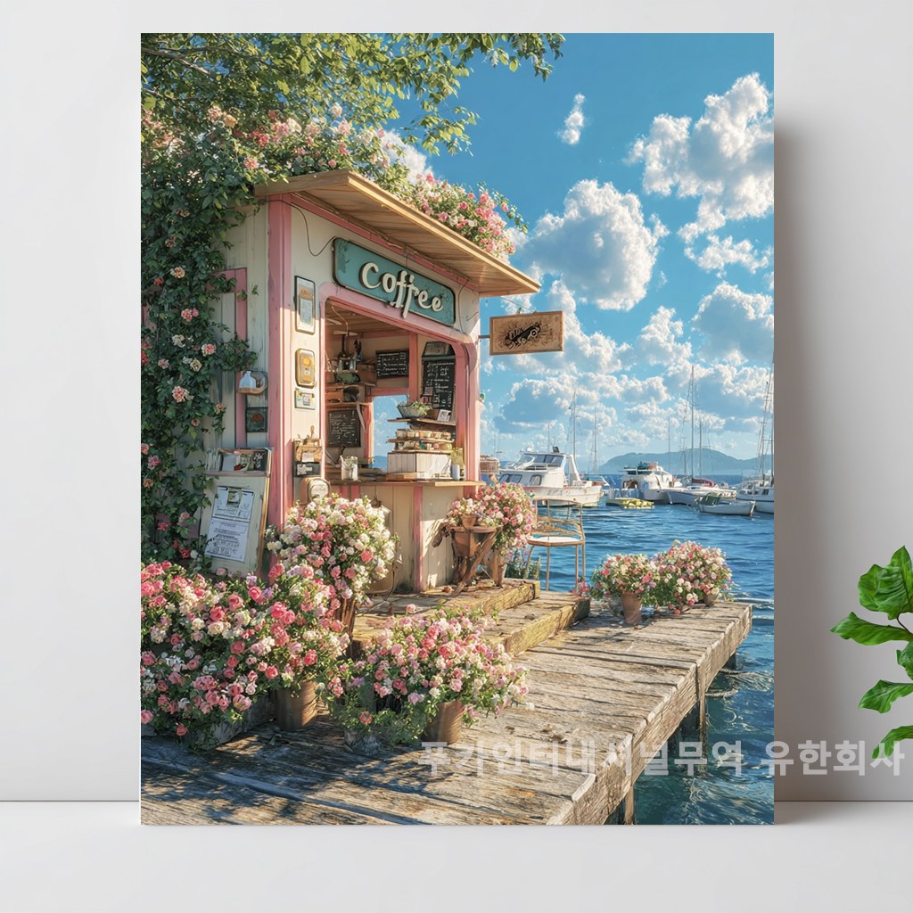 티레오 액자 캔버스형 보석십자수 DIY 키트 40X50cm 사무실 활력 기운 돈 들어오는 행운을 풍수 인테리어 선물용 PK-5707 23,800원