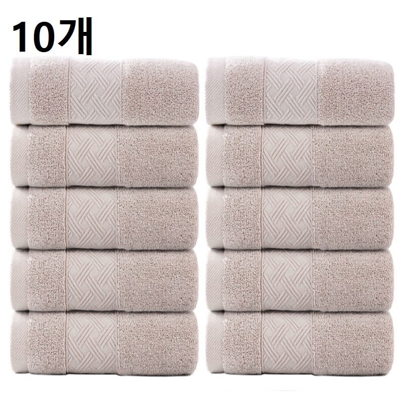 록신 순면 부드러운 타월 110g 30수 10종세트 흡수력 최고 세안 타월 헤어타월 추천 고급 순면 타월 보들보들 무자극 여행용 헬스장 필수 아이템 21,700원