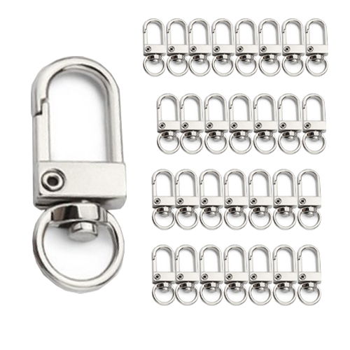 디오셀 부재재 D형 키링고리 30p, 실버, 1개 5,120원