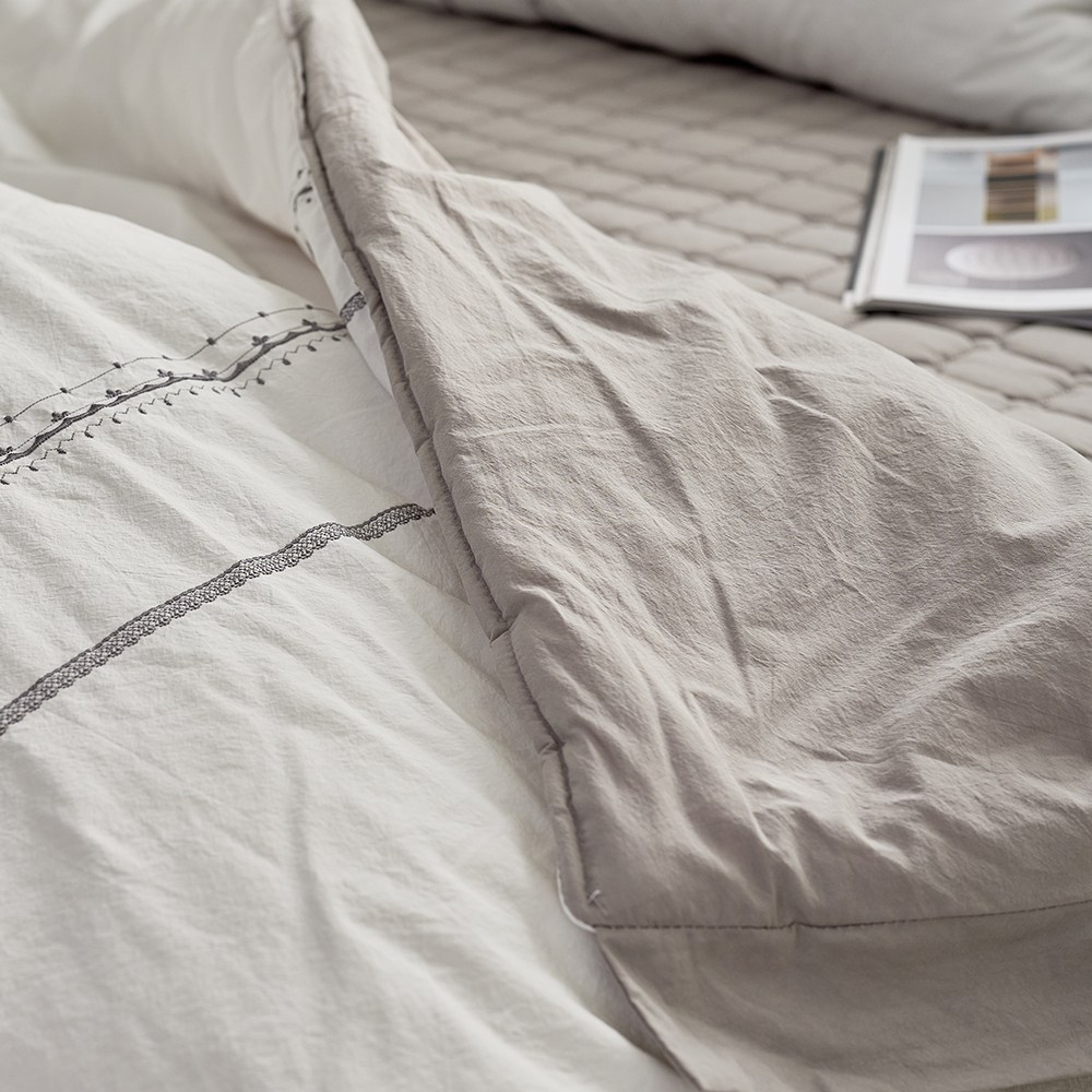 프리미엄 호주산 양모솜 8oz 고밀도 면 100% 호텔 겨울 국내생산 싱글 퀸 차렵이불 3color 199,000원