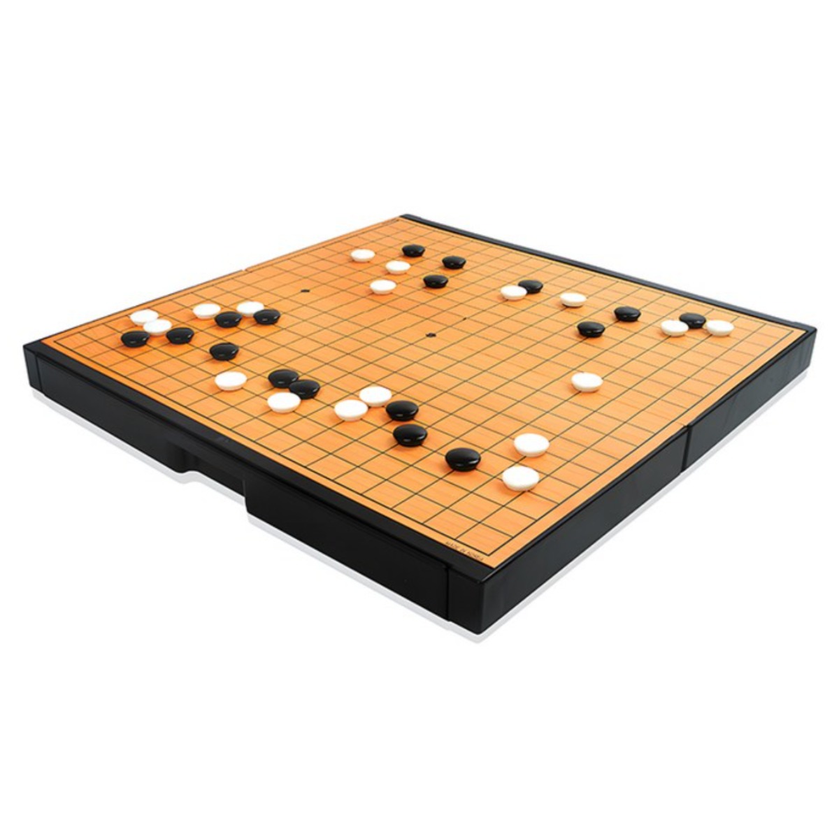 중형 자석 바둑(단면) 바둑판세트 휴대용 기원 교육용 보드게임 테이블게임, 1개, M-206 중형 자석 바둑(단면) 28,250원