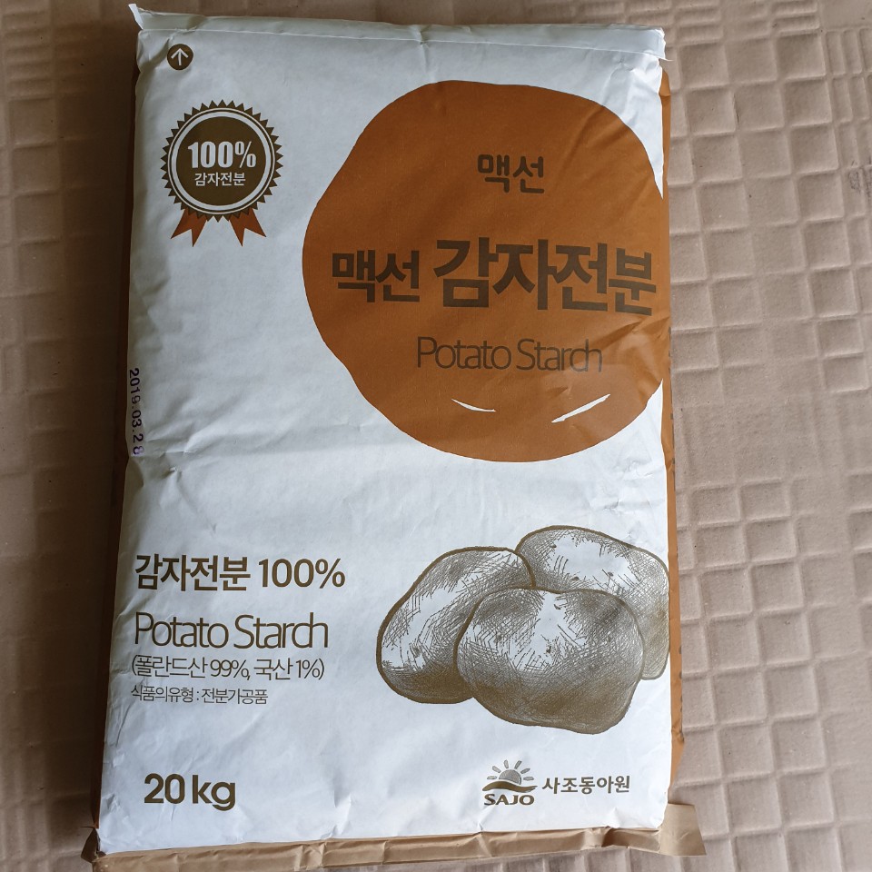 사조동아원 맥선 감자전분20kg 100%, 1개, 20kg 48,590원