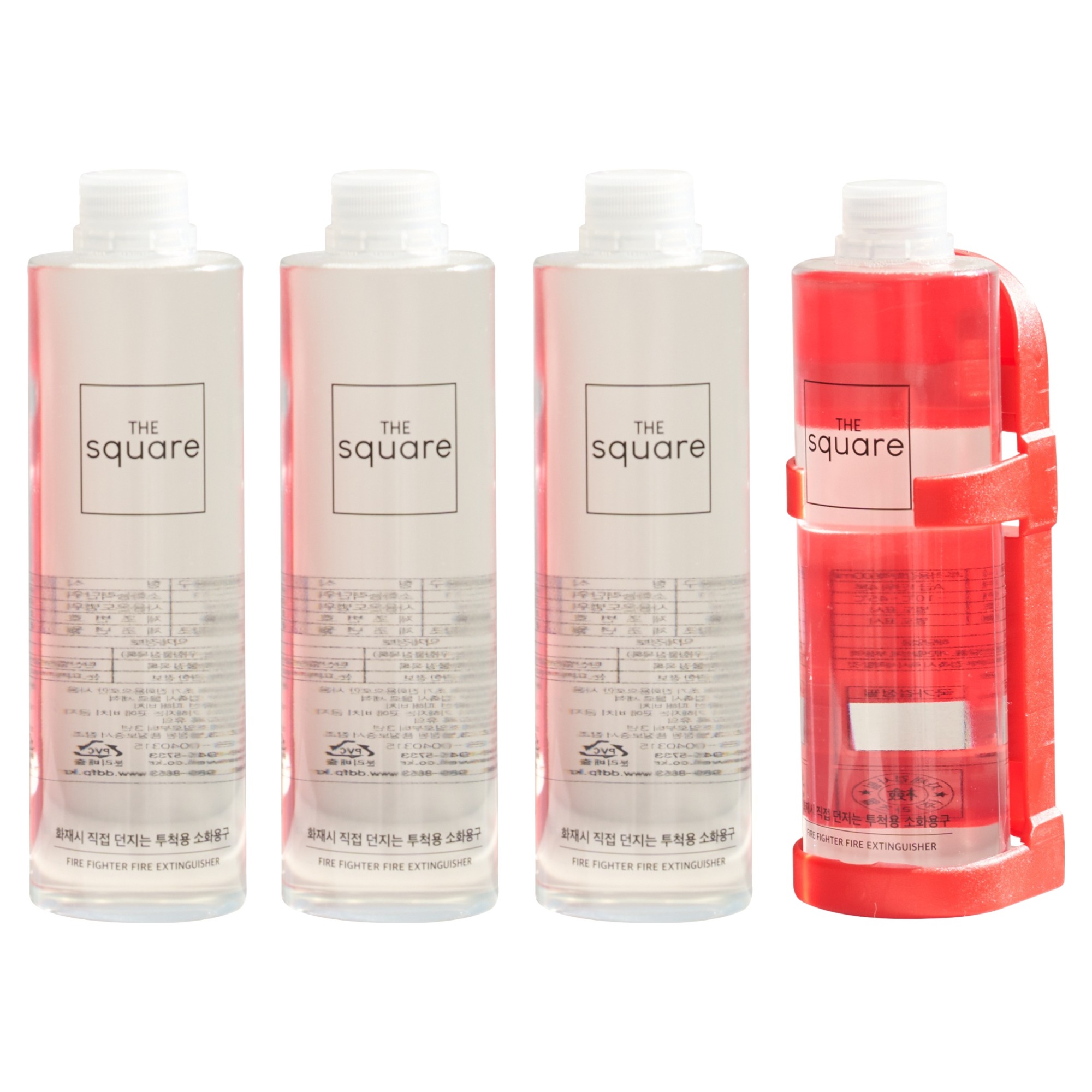 더스퀘어 투척용 강화액 초기진압 소화용구 + 거치대 세트 4p 29,500원
