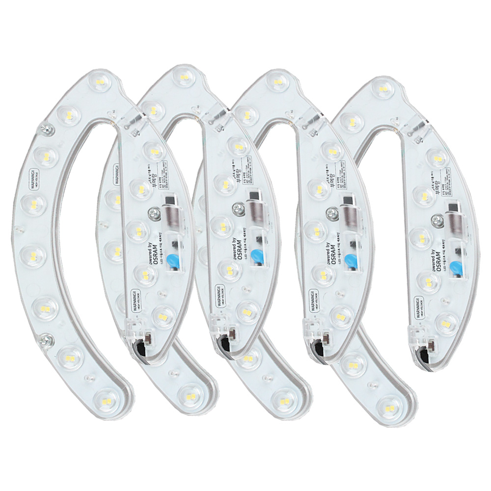 꾸미라이팅 LED모듈 15W 포밍램프 부메랑 일체형 LED형광등, 주광색, 4개 29,900원