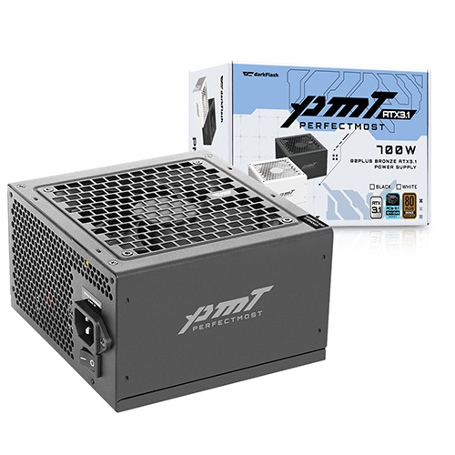 다크플래쉬 퍼펙트모스트 80PLUS브론즈 ATX3.1 파워, 블랙, 700W 72,000원