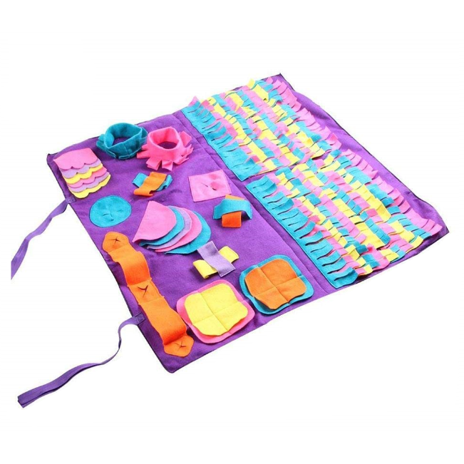 [에코펫위드] 강아지 분리불안해소 노즈워크훈련 스너플매트 노즈워크용품 강아지노즈워크 23,900원