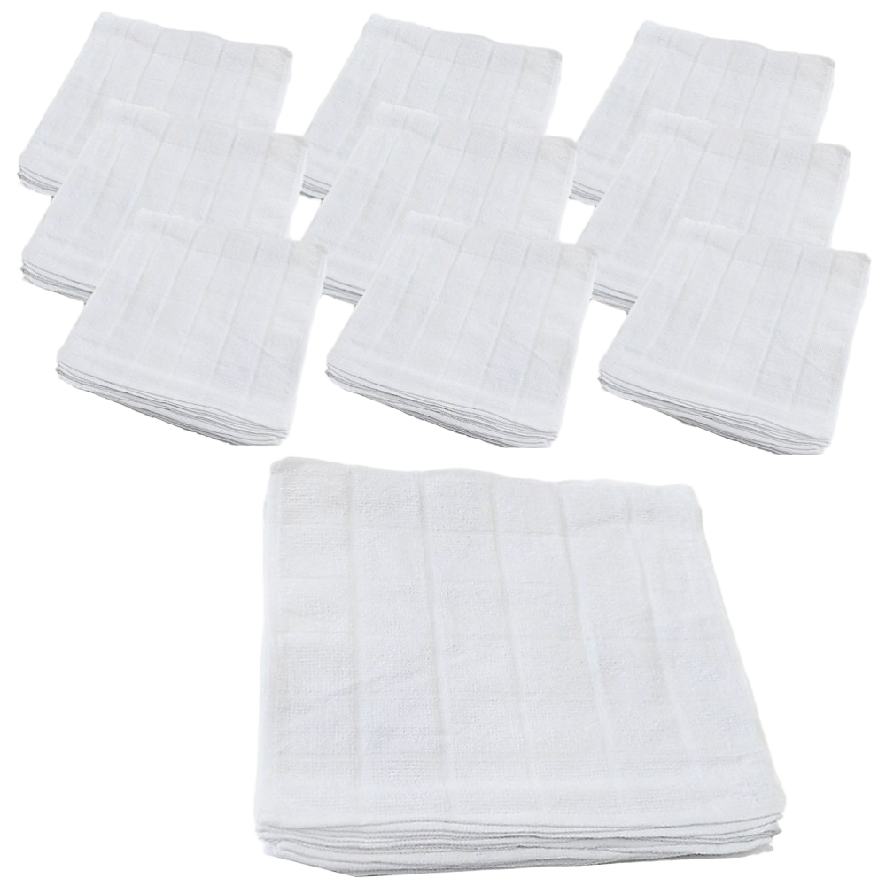 하트민 흰색 면행주 주방행주 손물수건, 100개 48,000원