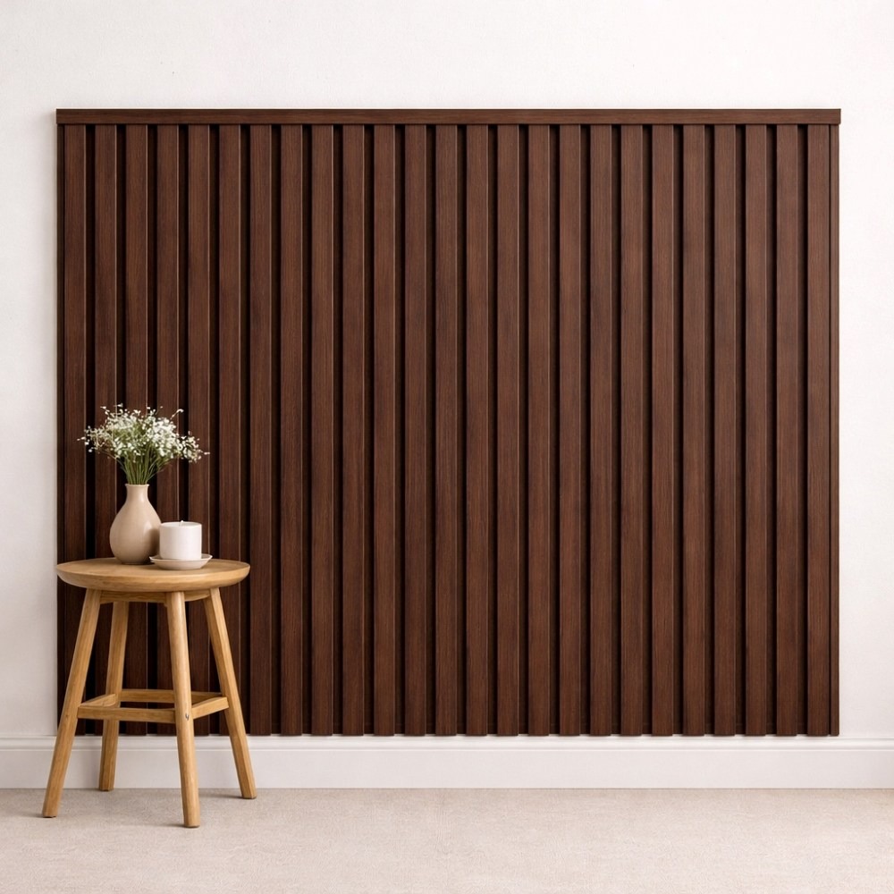 데코리아 습기에 강한 접착식 PS 대형사각 템바보드 템파 템버 루바 DIY 벽 셀프인테리어 길이120cm x 폭40cm, 1개, TRA-404 진월넛 30,500원