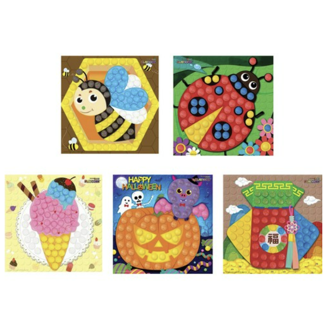 플레이콘 모자이크 5종 세트 시리즈 3 28,030원