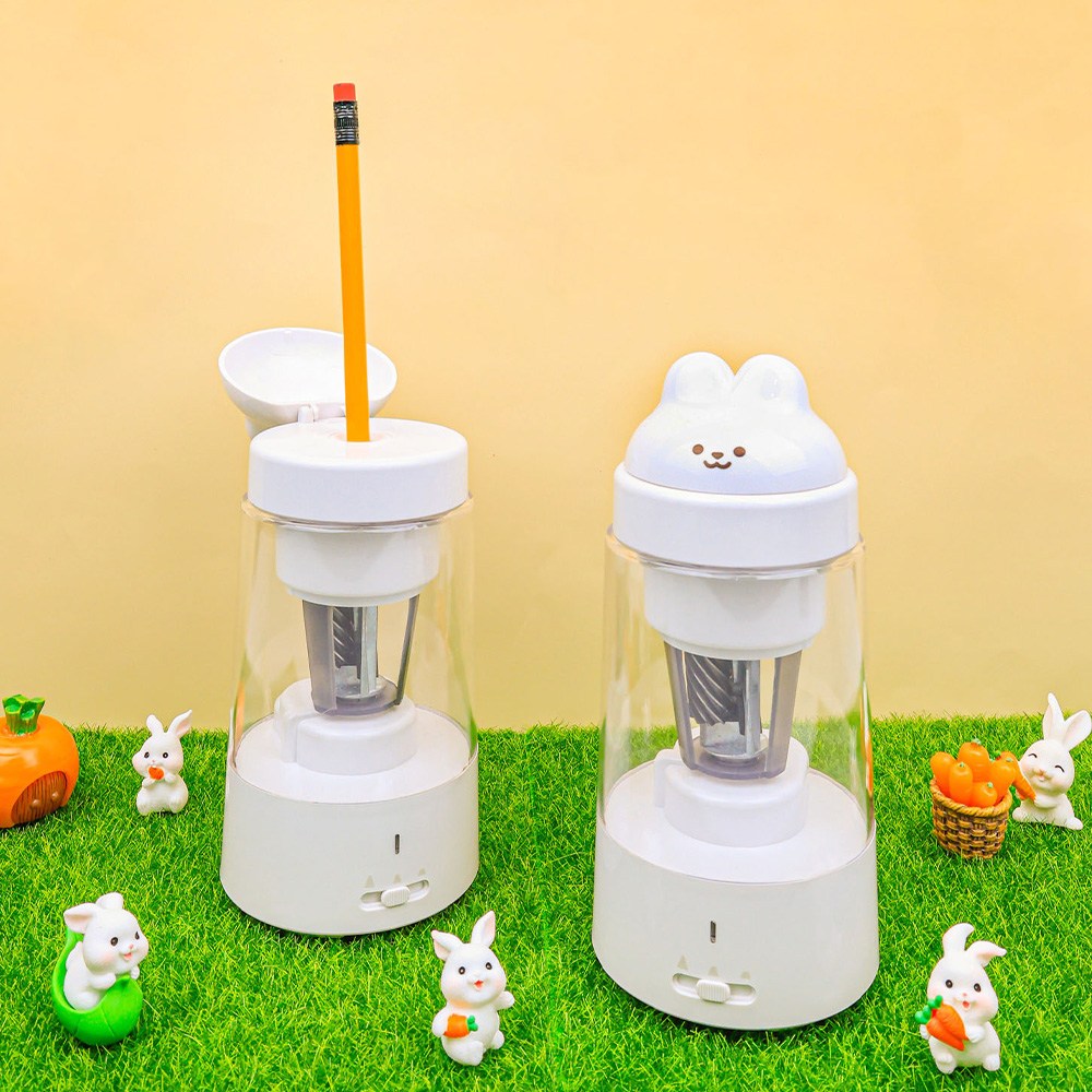 오아트 자동 상승 연필깎이 화이트 래빗 C타입 충전 케이블 포함 신학기 입학 선물 KC인증 33,000원