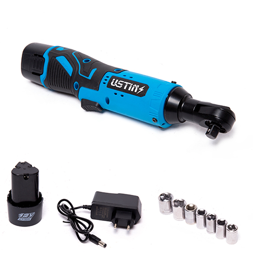 우스틴스 충전임팩 전동 라쳇 렌치 12V 임팩트 렌치 세트, 본품 + 배터리 1개, 1세트 73,980원