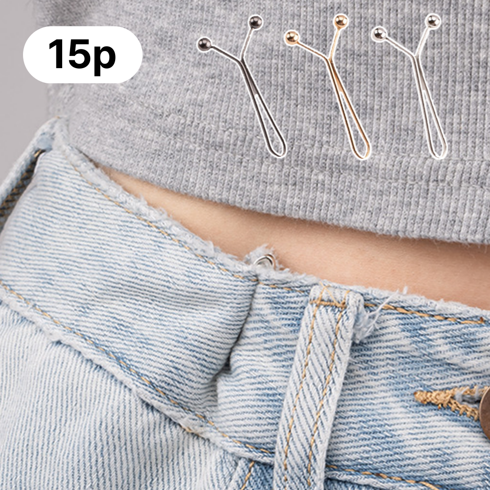 비바룸 바지 허리 조절 클립 y핀 15p 3,900원