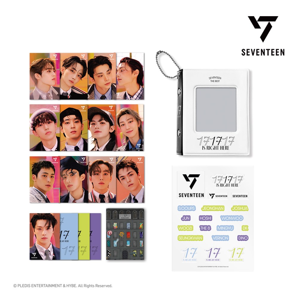 세븐틴 3D 렌티큘러 미니카드 & 바인더 17 IS RIGHT HERE 43,000원