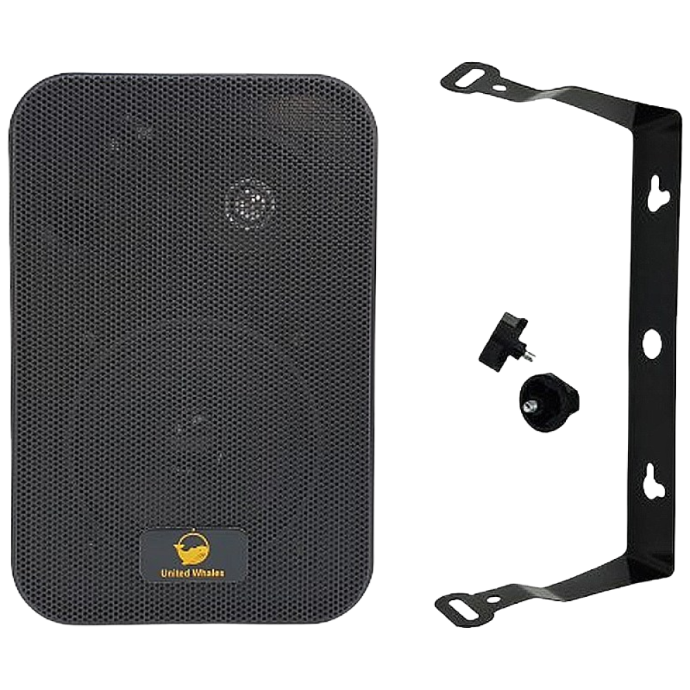 U.W 매장용스피커 매장 카페 업소용 벽걸이 4인치 스피커 브라켓 포함 MPS-40 1개 19,900원