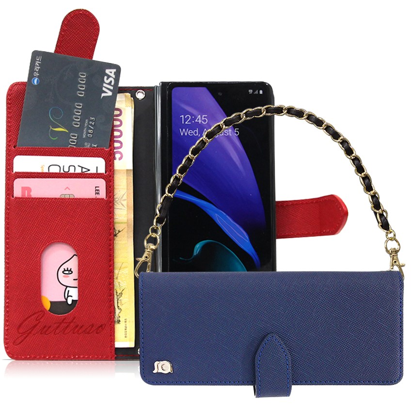 [카투소 프라펠] 천연소가죽 국내생산 5만원펼쳐서수납 카드수납 손목줄증정 폴드2 F916 장지갑형 다이어리 갤럭시Z폴드2케이스 갤럭시 Z 폴드 2 케이스 핸드폰케이스 휴대폰케이스 39,800원