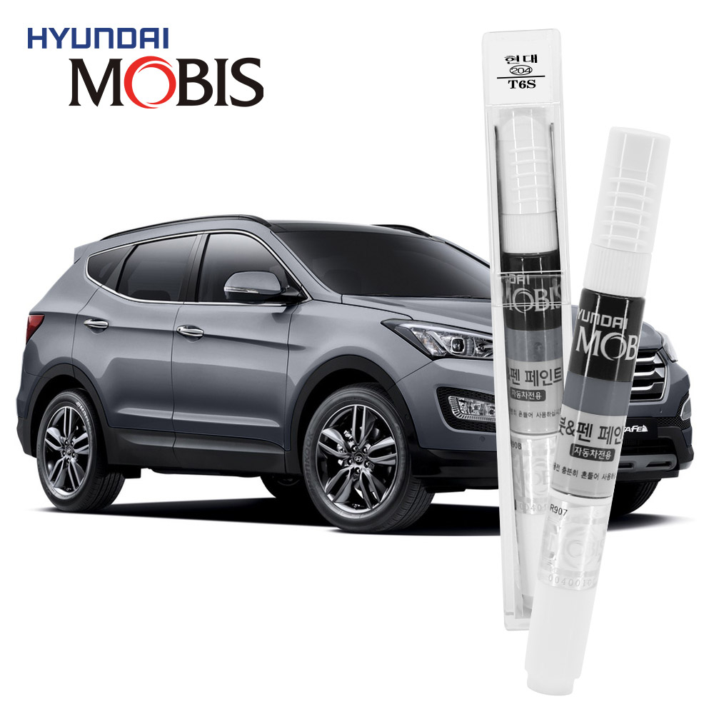 현대모비스 현대 싼타페 DM 전용 T6S 티타늄 실버 자동차 카페인트 스프레이 11,000원