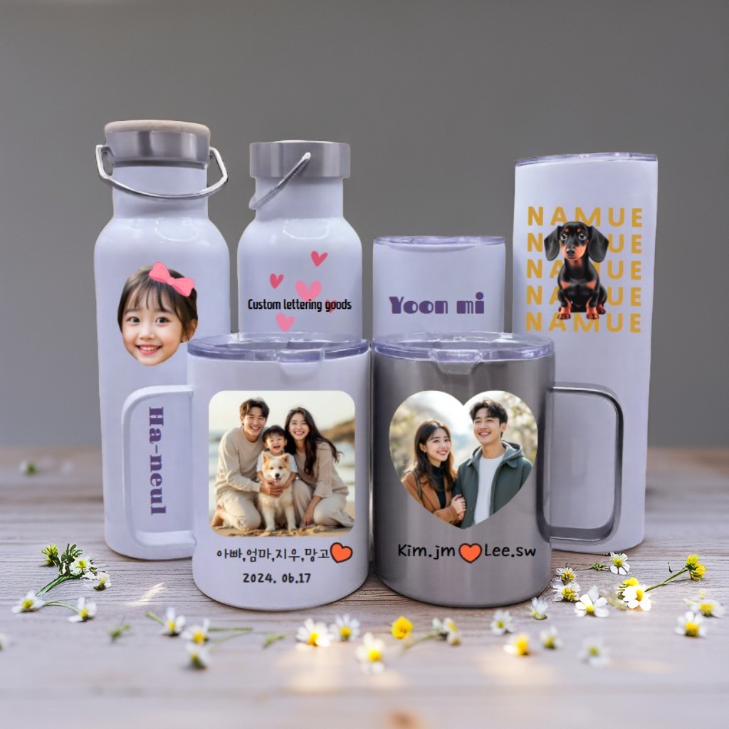 굿즈프렌즈 텀블러 물병 인쇄 각인 커스텀 레터링 소량 대량 맞춤 주문제작, 1개, 600ml, 스텐타워텀블러 21,000원