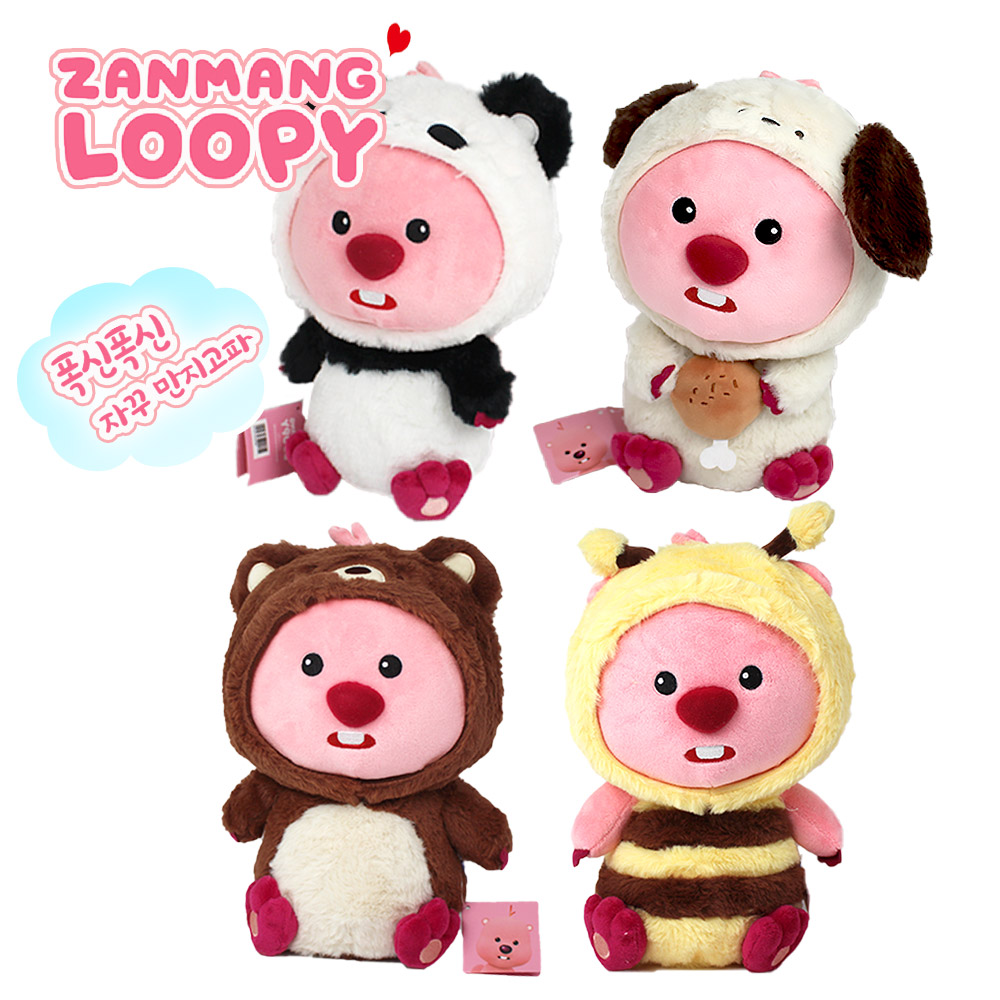 [아이코닉스] 잔망루피 봉제인형 동물시리즈 30cm (옵션선택) 25,000원