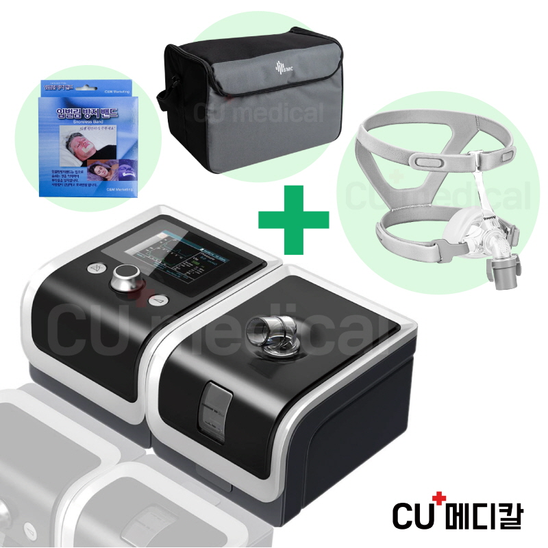 [마스크증정] BMC 양압기 G2 / 마스크 3종 중 택1 + 전용가방 + 턱테이프 포함 / 2년보증 수면무호흡증 코골이방지 비엠씨 650,000원