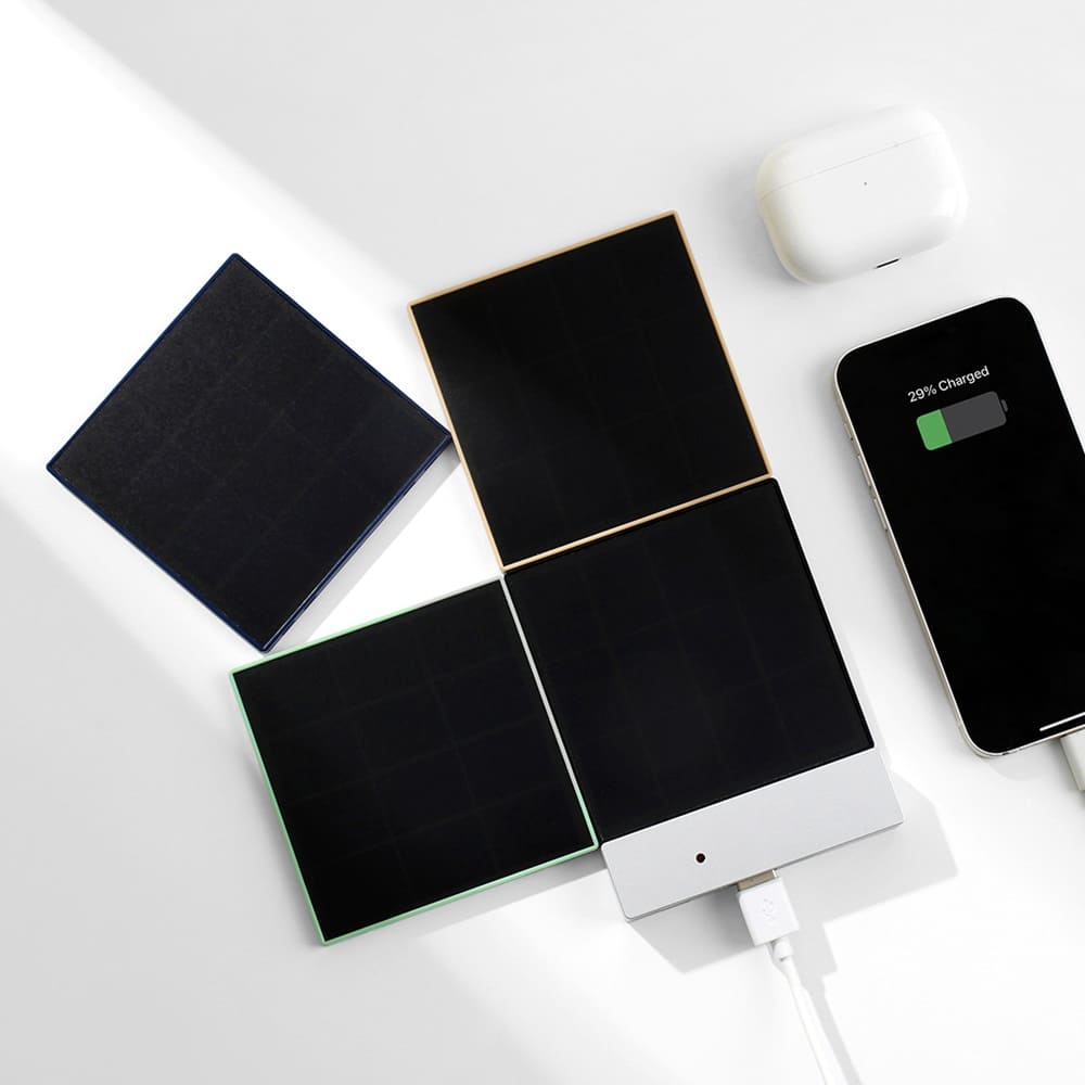 조립식 휴대용 태양광 충전기 솔라브릭(SolarBrick) 9P Set 블랙 150,000원