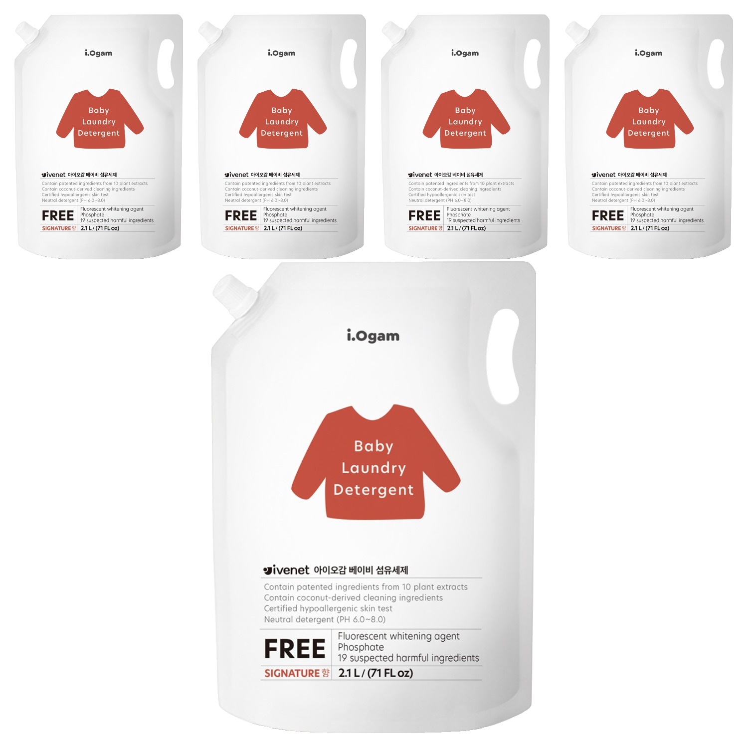 아이오감 베이비 섬유세제 리필 26,000원