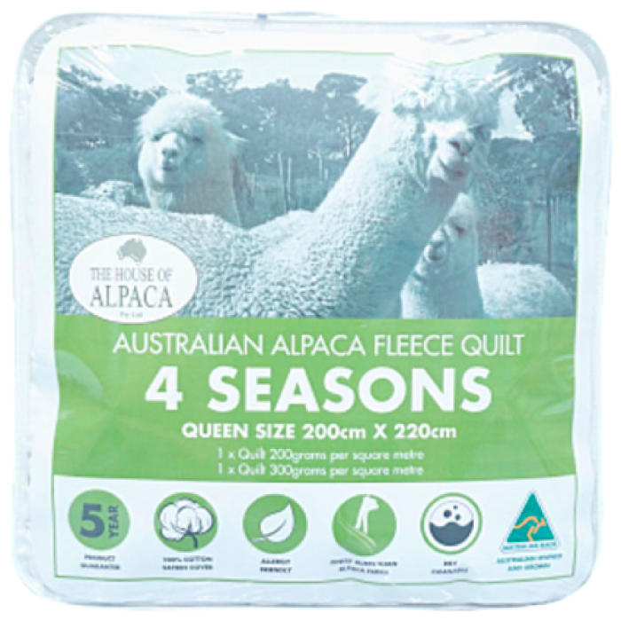100％ 호주 알파카 이불 퀸 사이즈 사계절용 2채 세트 605,000원
