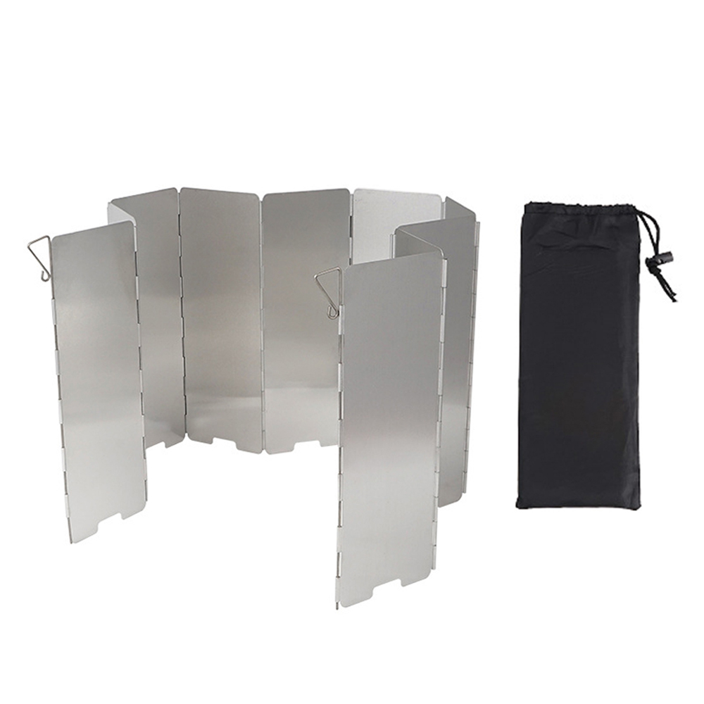 브리즈문 JYCOMPANY 캠핑 10단 버너 바람막이 가림막 + 파우치 세트 6,800원