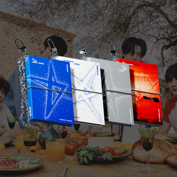 [홀로그램 슬리브 증정] (스타포카마켓) 투모로우바이투게더 정규4집 별의 장: TOGETHER 투게더 미니북 키링 버전 10,200원