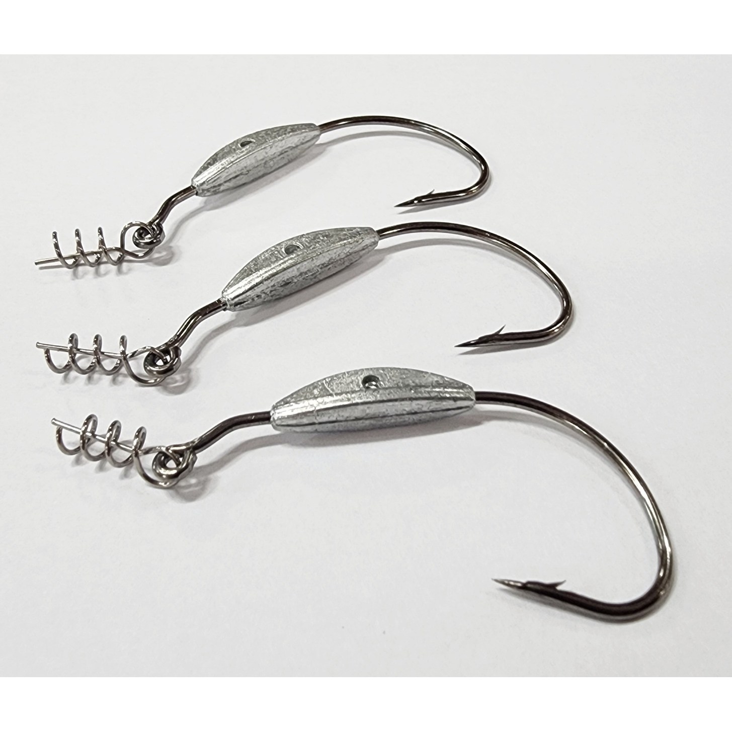 파요 킬캐스팅 웨이트훅 3개입 배스 스프링훅 웜 훅 바늘 코일훅, 1개, 3개입 1,200원