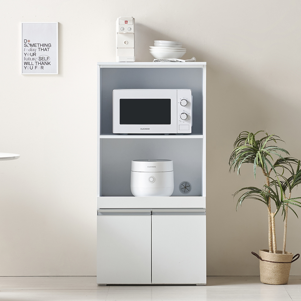 파로마 벨로 1200 LPM 멀티 렌지대 다용도 주방수납장 방문설치, 화이트, 3단 103,000원